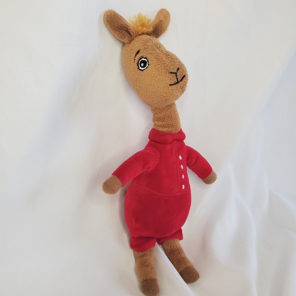 Llama Llama In Pajamas Red Brown 10" Book Character Plush Doll Stuffed Animal
